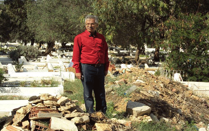 Tunisie - Le gouverneur de l'Ariana inspecte le cimetière de Sidi Jebali