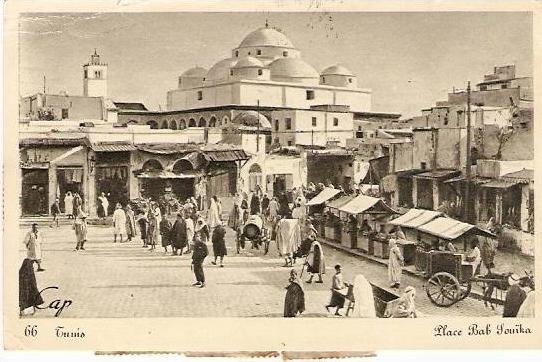 TUNIS PLACE BAB SOUÏKA ANIME SUPERBE.......... 1939