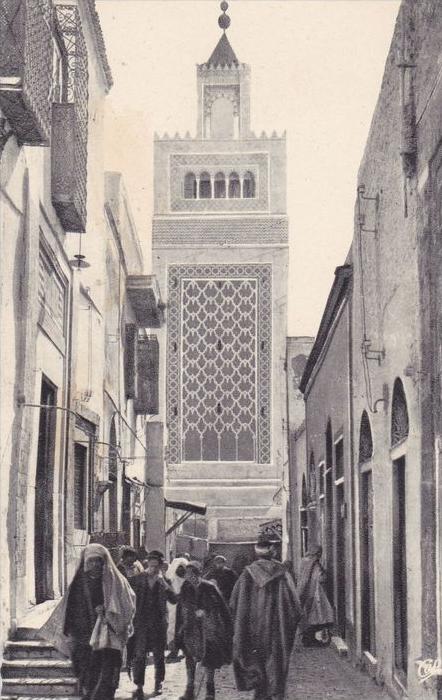 cp , TUNISIE , TUNIS , Rue Sidi-Ben-Arous