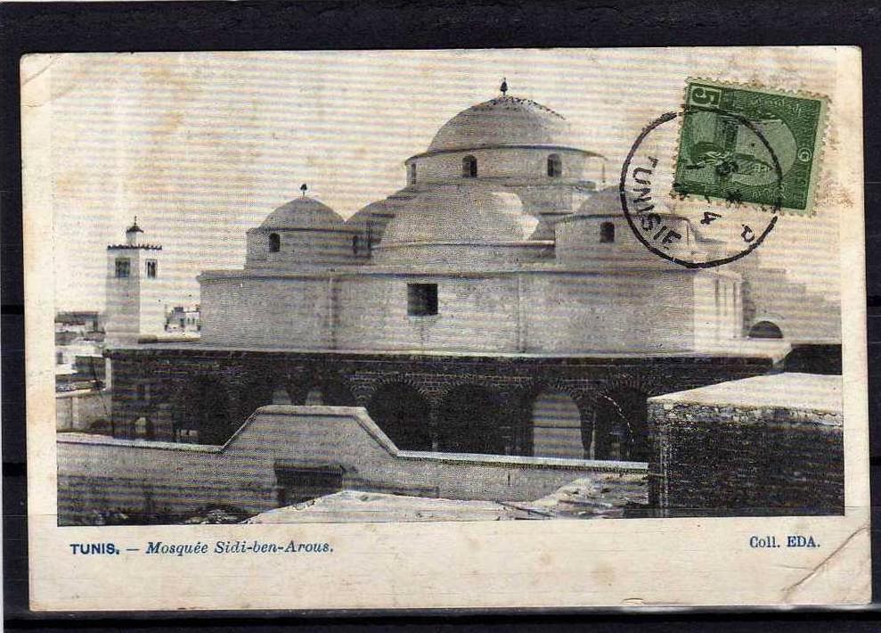 TUNISIE Tunis Mosquée Sidi Ben Arous, ed EDA, 1912