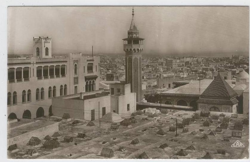 TUNIS. 8. LE MINARET SIDI BEN AROUS.