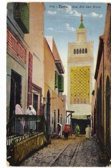 TUNISIE / TUNIS / RUE SIDI BEN AROUS / LEHNERT & LANDROCK , Tunis / N° 568