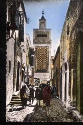 81. TUNIS . RUE SIDI BEN AROUS.