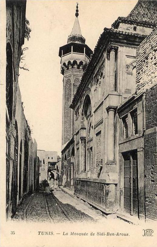 CPA Tunis - La mosquée Sidi-Ben-Arous (Editeur ND N°35)