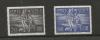 Vaticano Aero Airmail 1948 Mich. 147-148 Cat 700  ** MNH