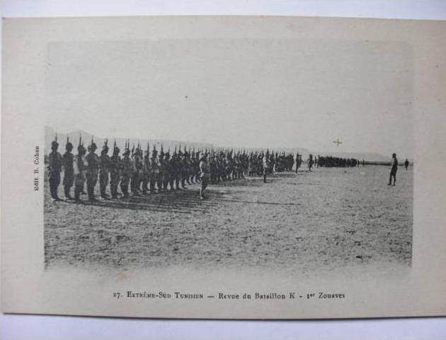 Ben Gardane Extreme Sud 1er zouaves Revue du Bataillon K Cohen