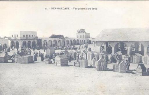 600 BEN GARDANE - VUE GENERALE DU SOUK