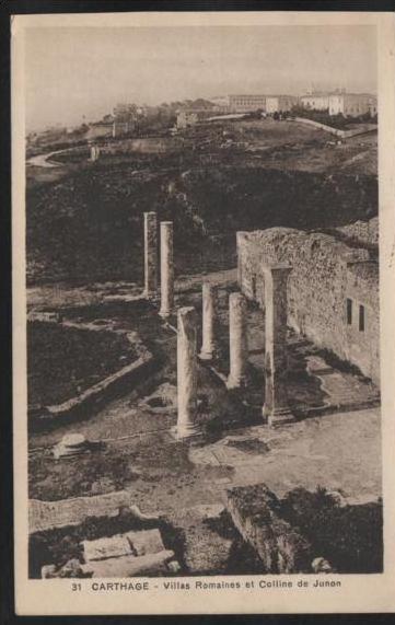 SU)137) Carthage Villas Romaines et Colline de Junon