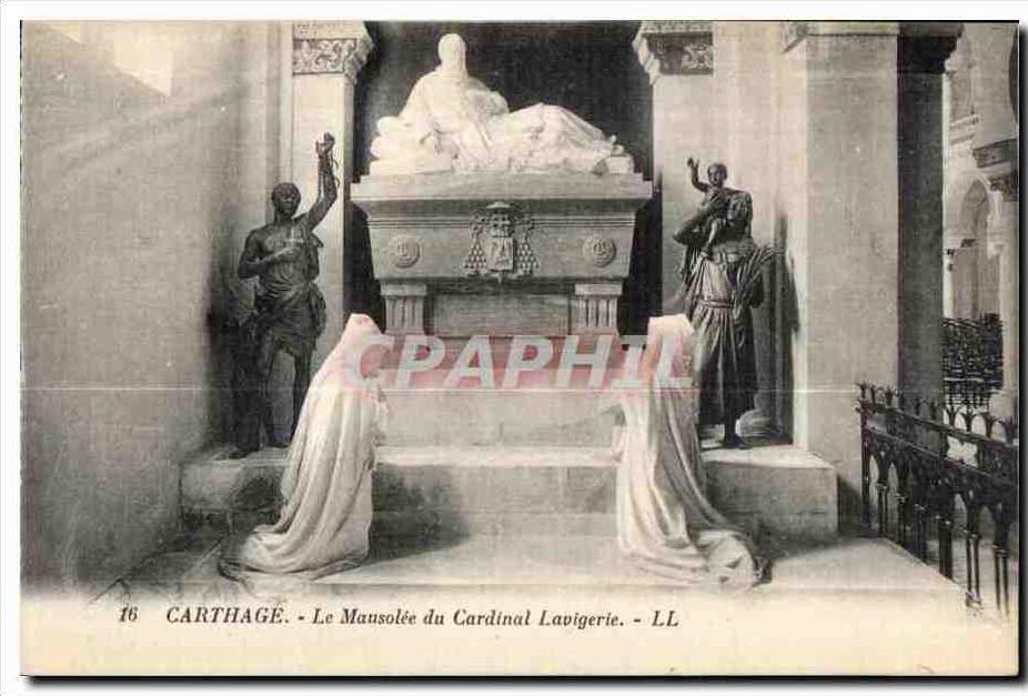 CPA Tunisie Carthage Le mausolee du Cardinal Lavigerie