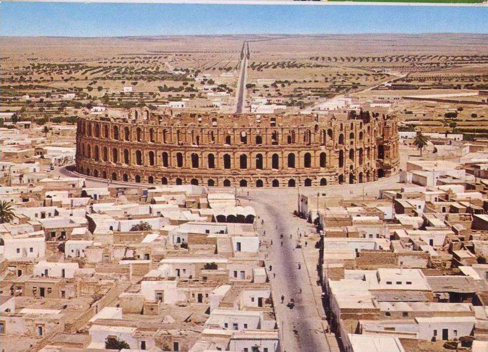 tunisie - El Jem - Le colisee