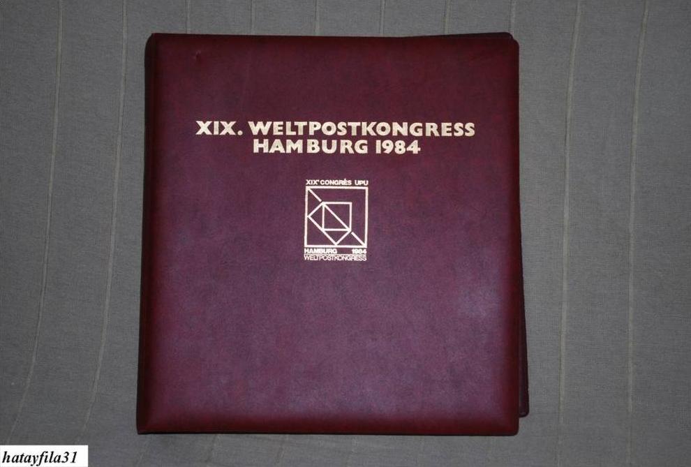 Offiielles Slg. XIX` Congres UPU - XIX. Weltpostkongress HAMBURG 1984 ( S - 56 )