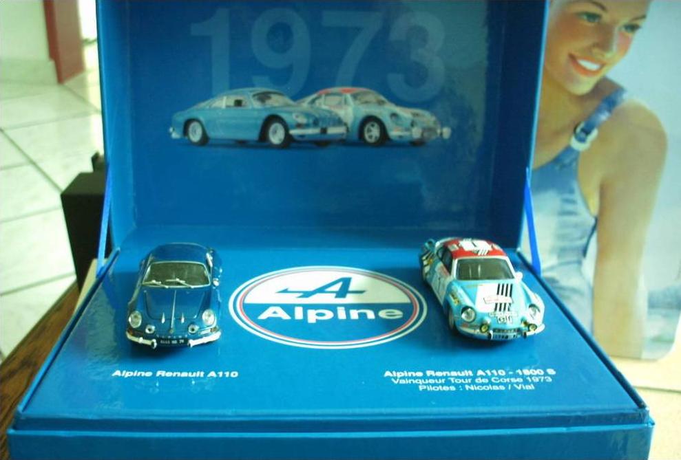 Coffret Alpine Renault. 1/43. Neuf.Métal - Collectors -