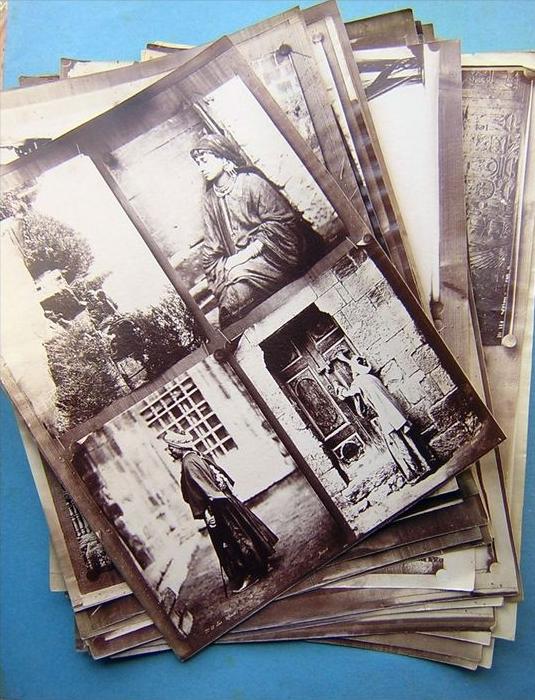 Henri BECHARD 1869-1890 - 25 photos 16x22cm de photos soit 74 vues - EGYPTE - NUBIE avant 1880