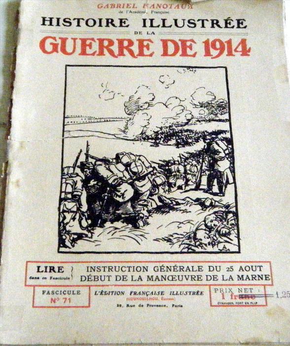 Militaria-Histoire illustrée Guerre1914-F71-Marne-Vauc ouleurs-Terreur Martyre de la Belgique-drame Dinant-Sambre-Louvain