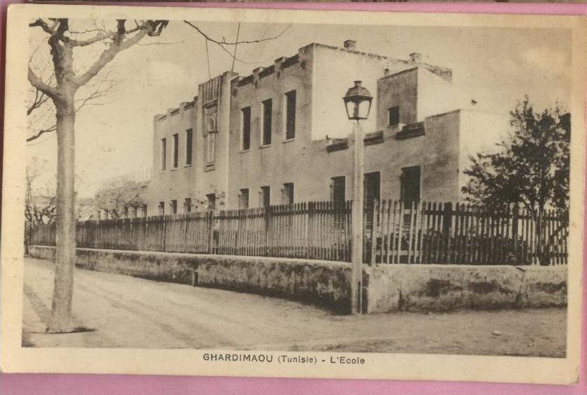 TUNISIE Ghardimaou école Ecrite Date 1939