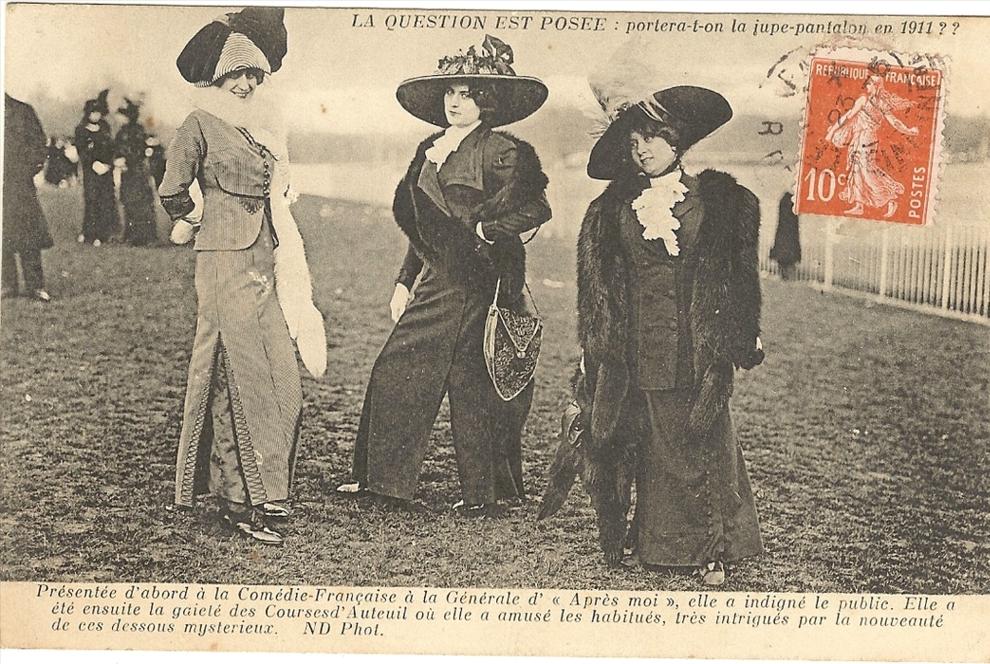 Thémes - Les Modes Nouvelles_ Portera-t-on la jupe Culotte en 1911 ?
