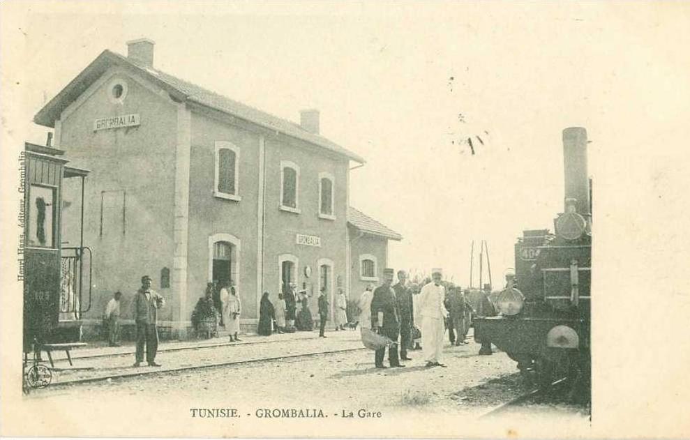 Tunisie - Grombalia - La Gare