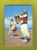 postcard TUNISIA 1960ys TUNISIE KERKENNAH FOLK-LORISTIC GROUP MUSIC DRUM MUSICS