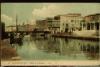 Tunisie - LA GOULETTE - QUAI DE LA DOUANE - bateaux - animation - L.L. éditeur - voyagé en 1918