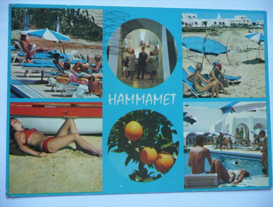 HAMMAMET (Tunisie)-Vacances au soleil.