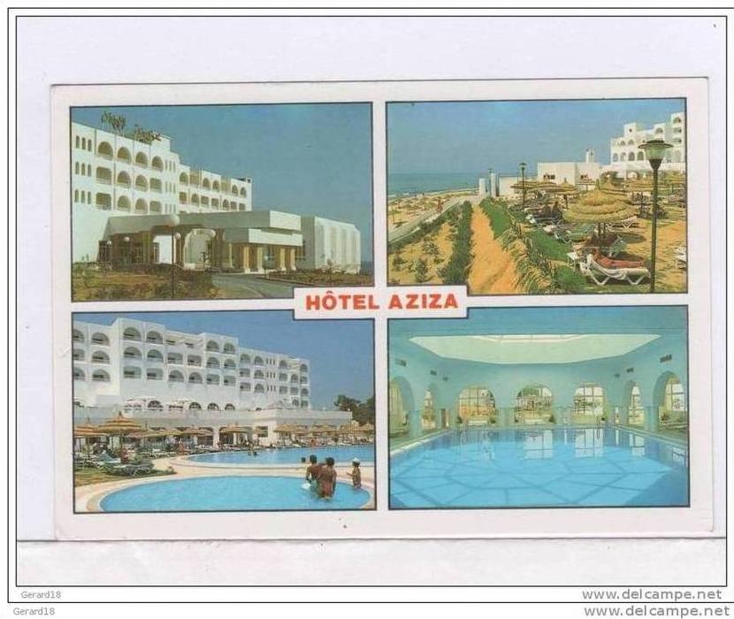 (tunisie) HAMMAMET - HOTEL AZIZA