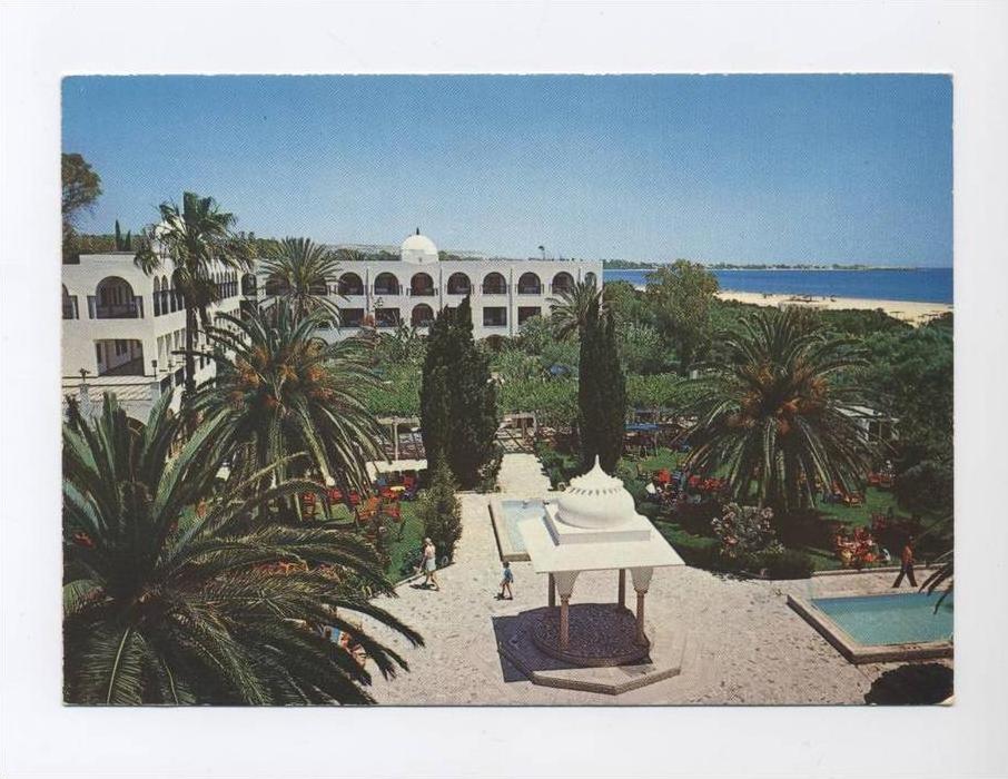 TUNISIE -HAMMAMET- HOTEL FOURATI RECTO/ VERSO ---100.27