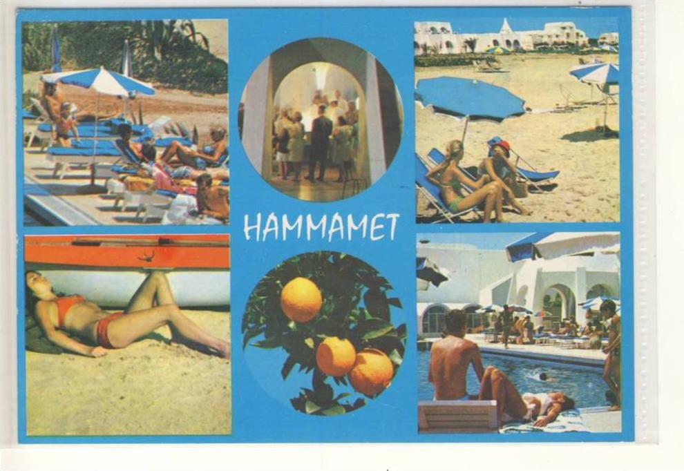 HAMMAMET - vacances au soleil - ca 1980