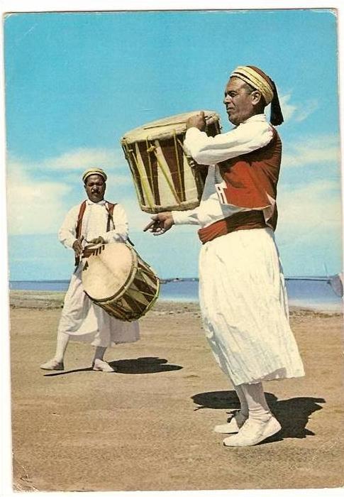 Tunisie - Kerkennah - Groupe folklorique