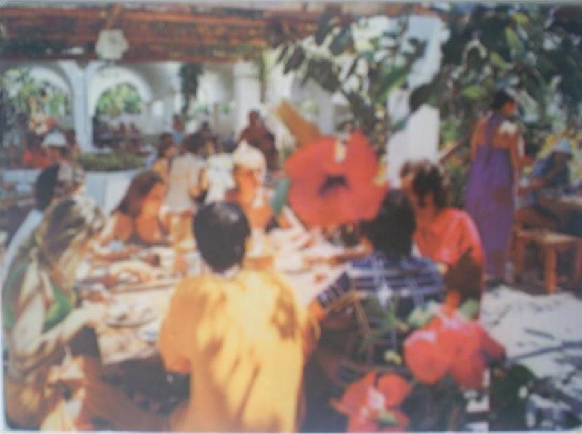 C. Postale TUNISIE - KORBA - CLUB MEDITERRANEE - Le Restaurant (1975)