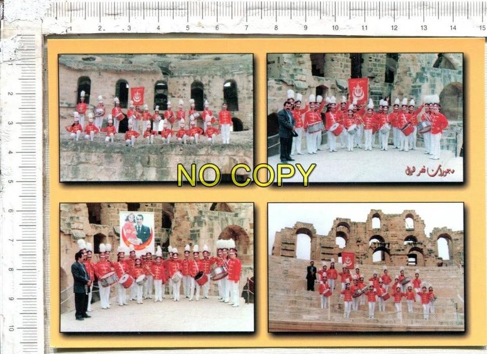 TUNISIE - MAJORETTES KSAR HELLAL - 4 vues