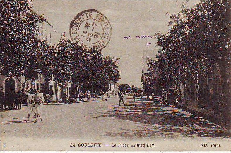 LA GOULETTE PLACE AHMED BEY