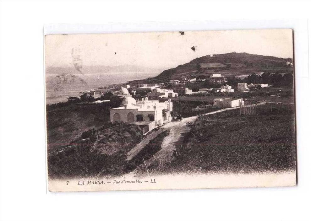 TUNISIE La Marsa Vue Générale, ed LL 7, 1913