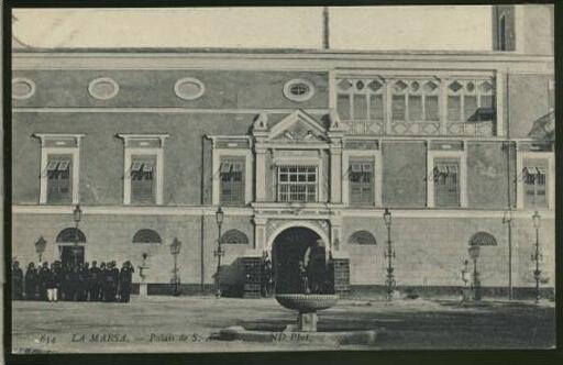 TUNISIE LA MARSA / Palais /