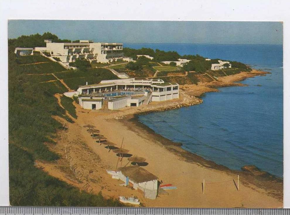 TUNISIE-- LA MARSA GAMMARTH --HOTEL LA BAIE DES SINGES-- ----RECTO / VERSO---b7