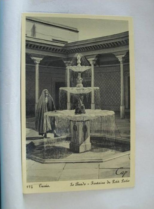 TUNIS - LE BARDO - FONTAINE DU PETIT LATIO (EDITION C.A.P. STRASBOURG N° 124)