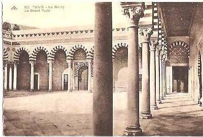 CPA - TUNIS - LE BARDO / LE GRAND PATIO - Edition C.A.P / N° 126