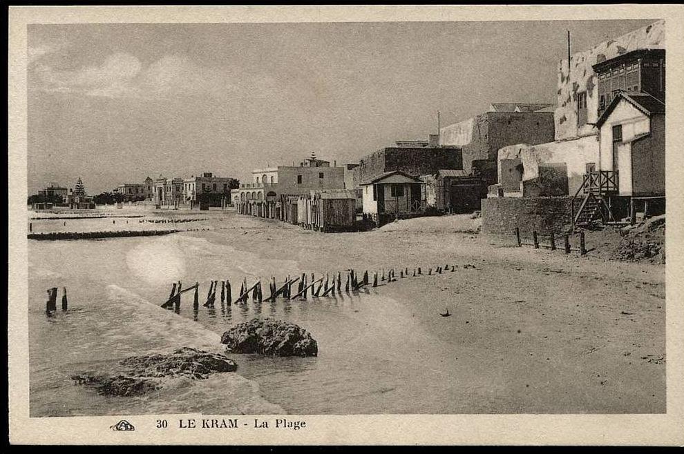 Tunisia LE KRAM La Plage 1920