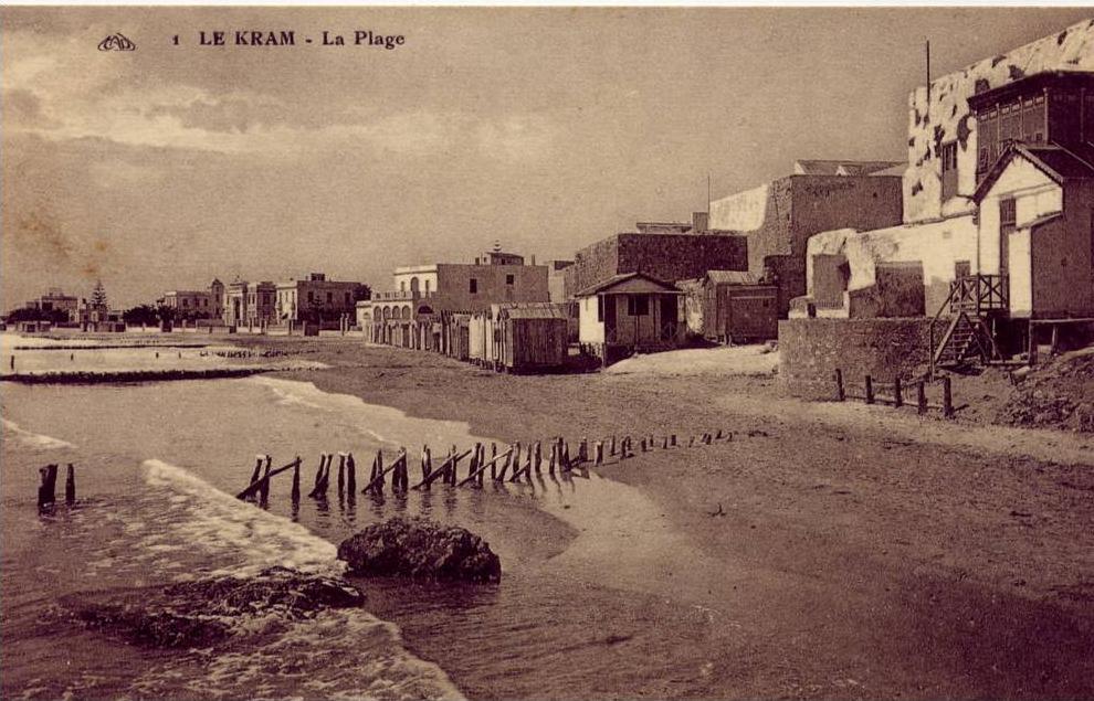 TUNISIE LE KRAM LA PLAGE