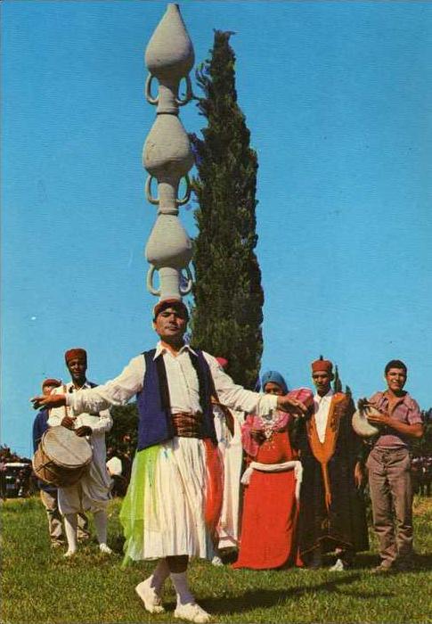 Africa,Tunisia,Danseur,M' Saken