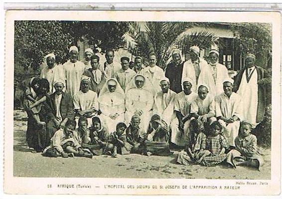 TUNISIE L' HOPITAL DES SOEURS DE SAINT JOSEPH DE L' apparition a mateur 1K986