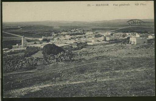 TUNISIE MATEUR / Vue générale /