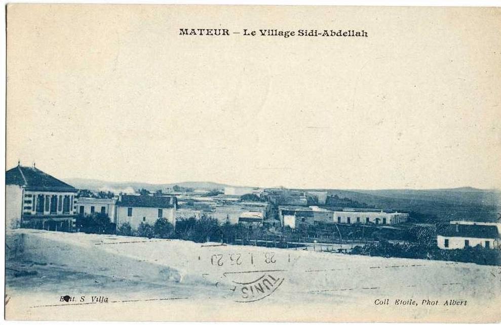 TUNISIE - MATEUR - Village de Sidi-Abdellah