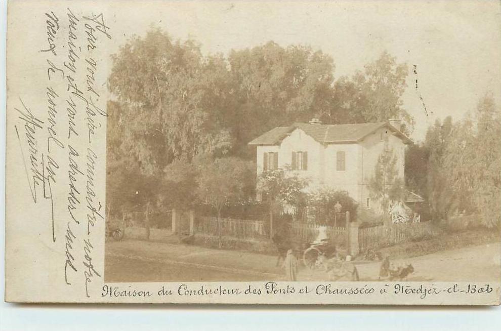 MEDJEZ EL BAB - Maison du conducteur des ponts et chaussées.